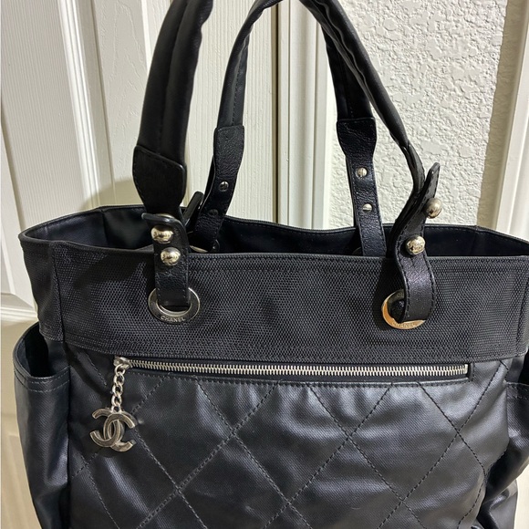 CHANEL Handbags - Black Quilted Tote Bag